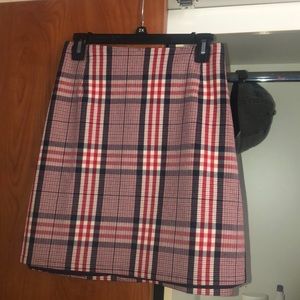 • Plaid Skirt